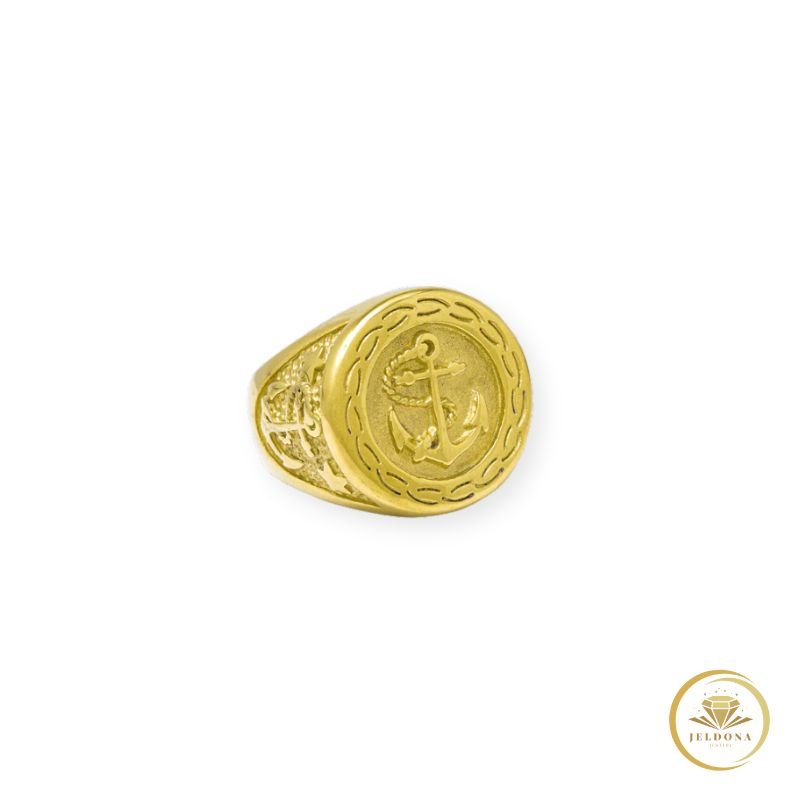 Anchorhold Signet Ring