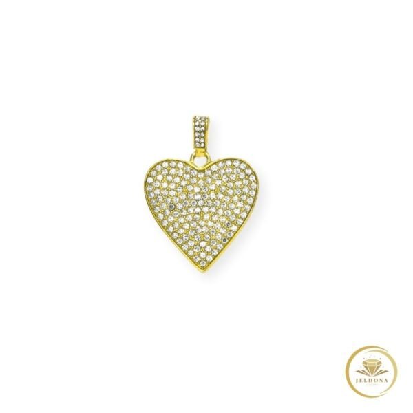 Aurora Heart in white background