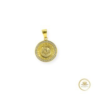 Civic Pride Medallion in white background