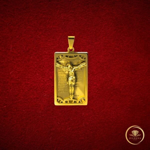 Crucifix of Salvation in Red Cloth