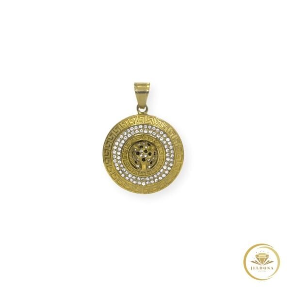 Eclipse Medallion in white background