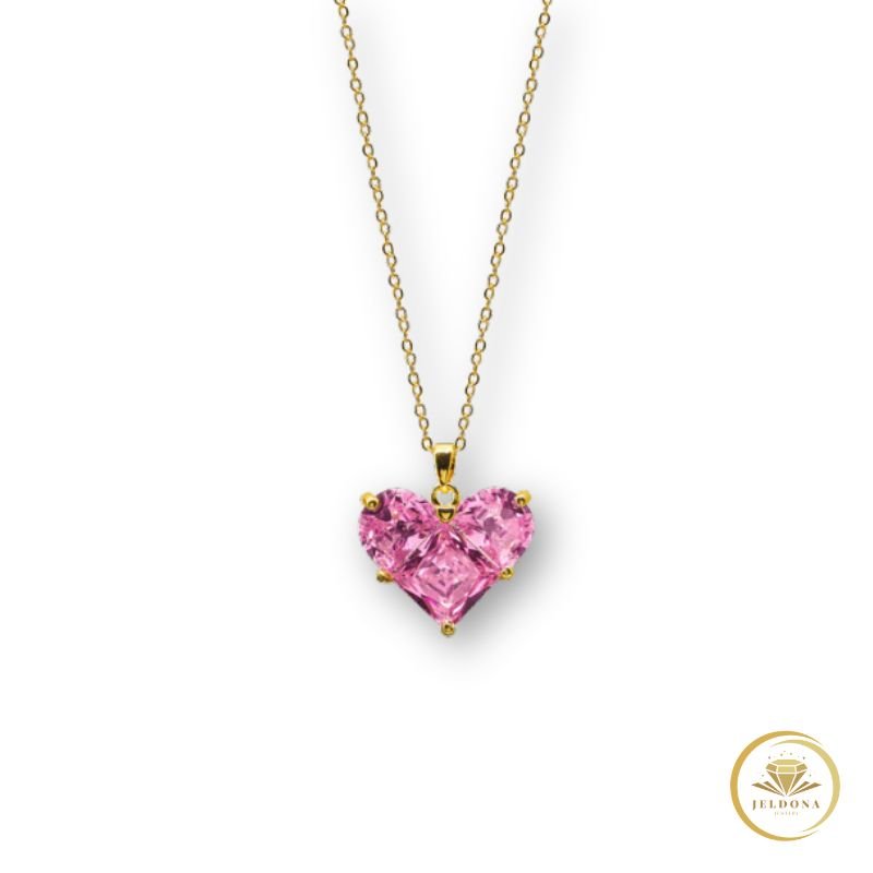 Eternal Pink Spark Necklace