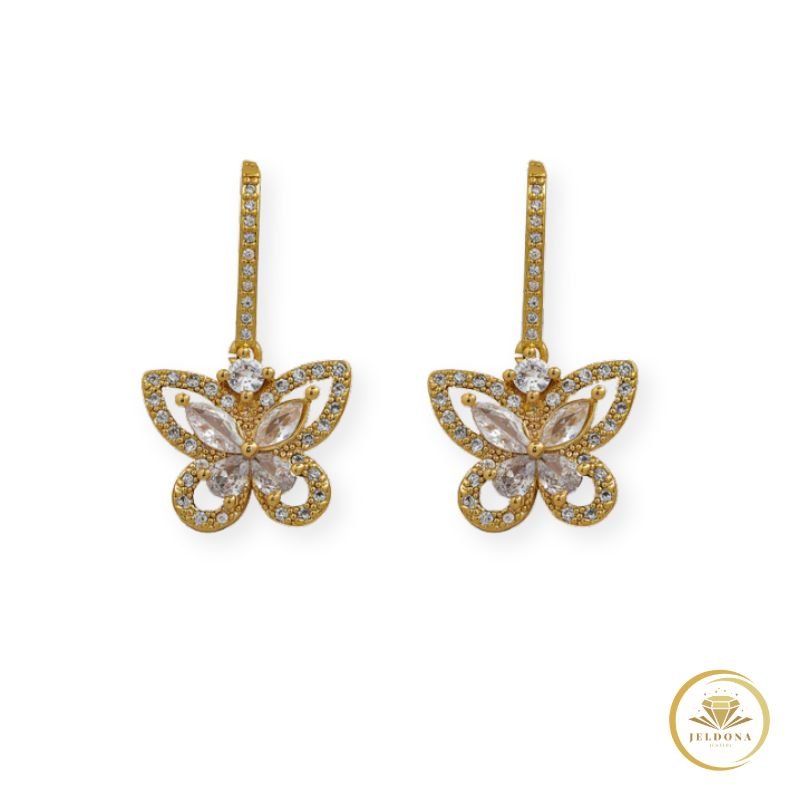 Ethereal Flutter Hoop Earrings