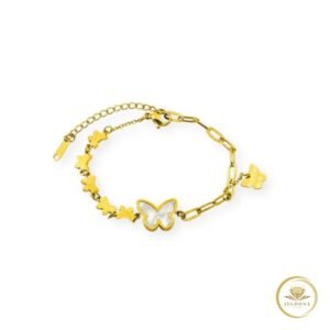 Flutterlight Bracelet in white background