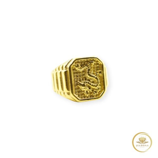 Gridfire Dragon Ring in white background