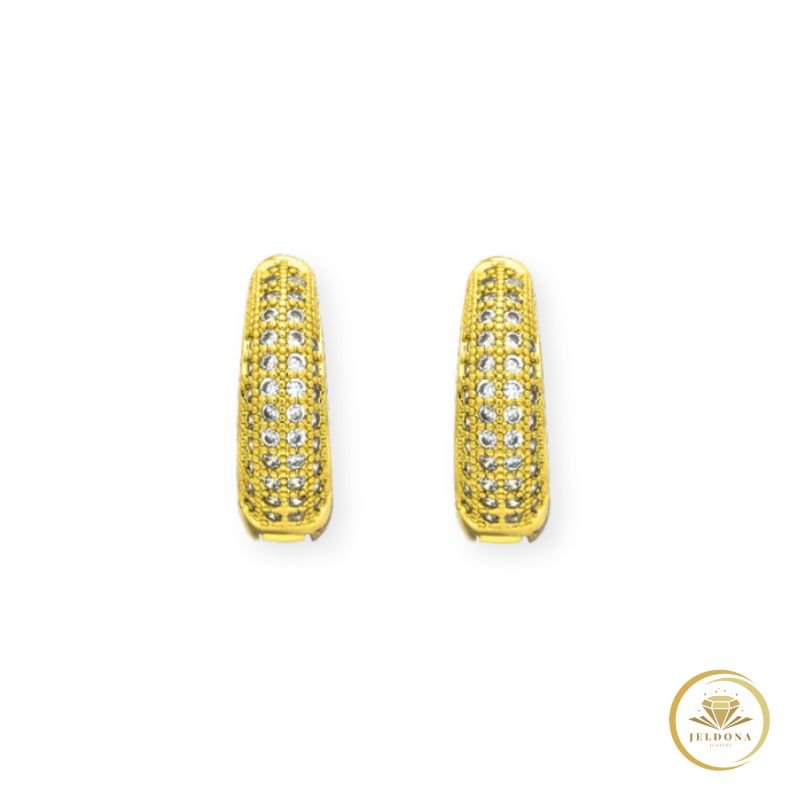 Lustre Curve Hoops