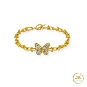 Papillon Luxe Bracelet in white background