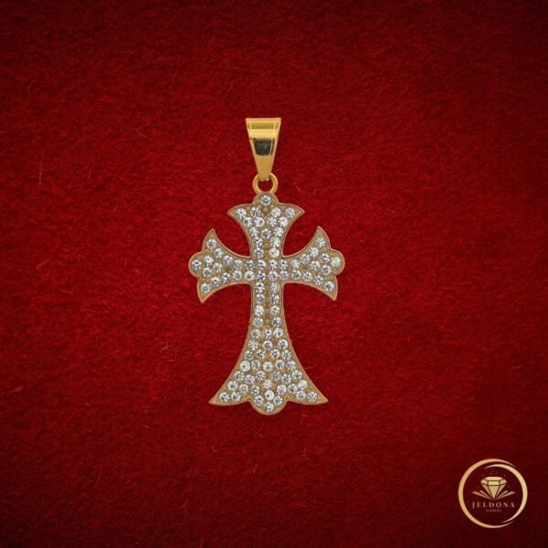 Sanctus Cross in Red Cloth