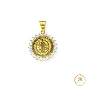 Shield of Benedict in white background